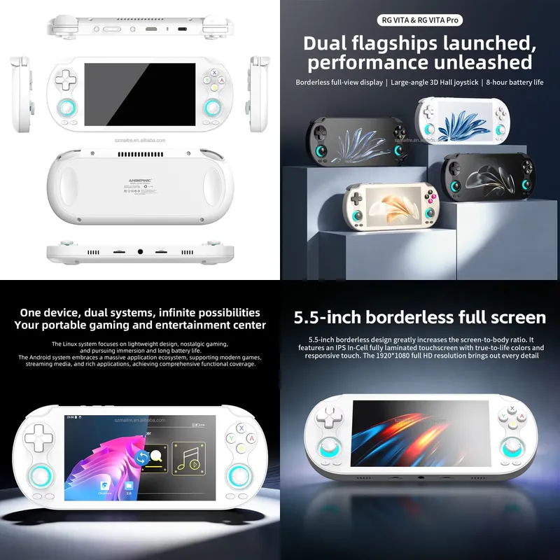 Gaming Console Handheld Android - 【CHIMU HOME】 Console de jogos portátil