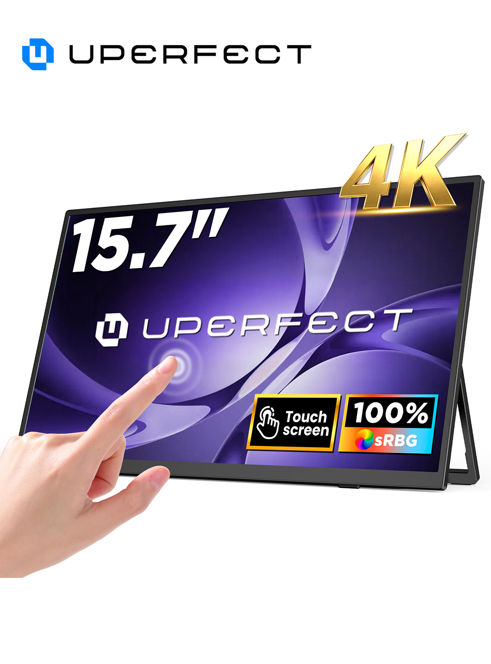 Gaming Console X80 - Monitor Portátil UPERFECT 4K com Tela
