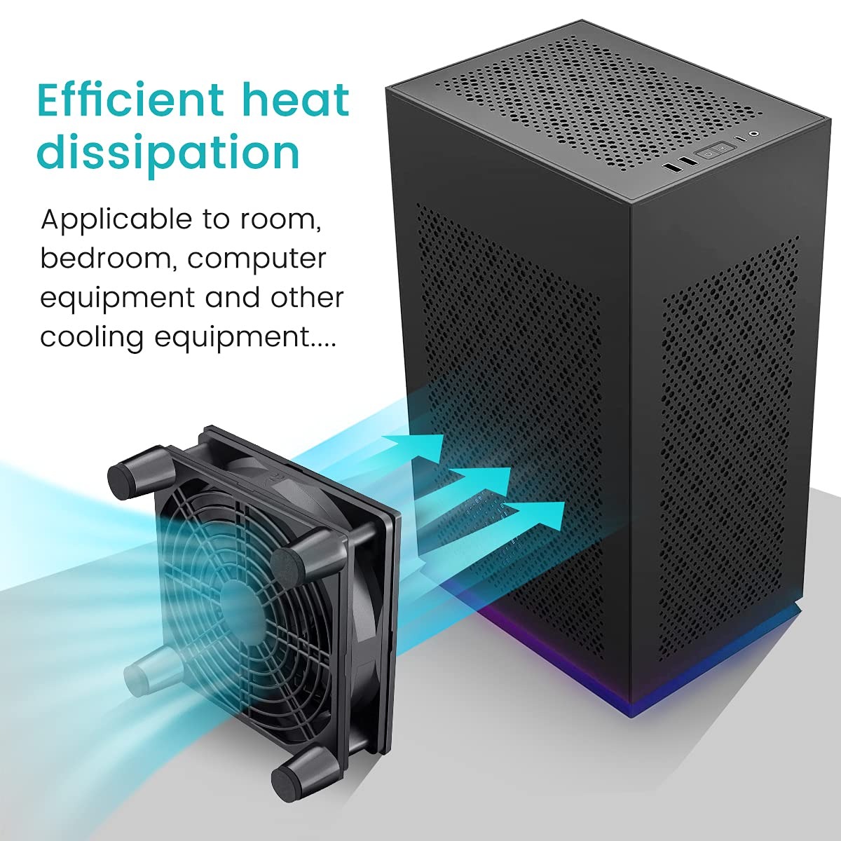 Ventilador USB de 120mm*25mm 5 - Gaming Console For Tv Xbox avaliação e preço