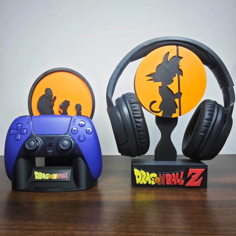 Anime dragon ball z figura gok - Controller Stand Holder avaliação e preço