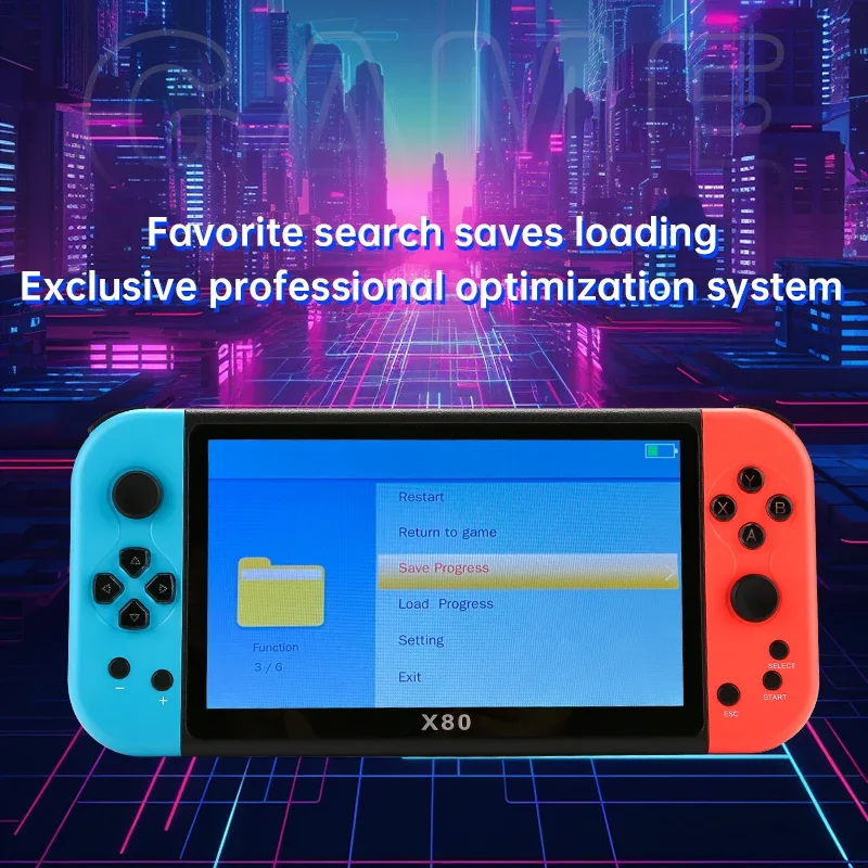 Experimente console portátil r - Gaming Console X80 avaliação e preço