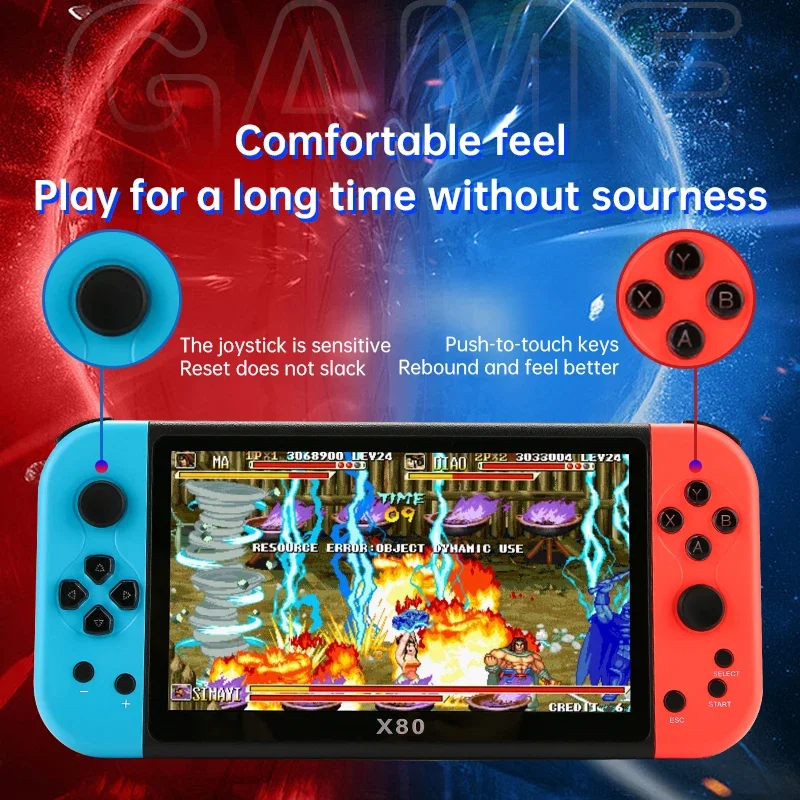 Experimente console portátil r - Gaming Console X80 avaliação e preço