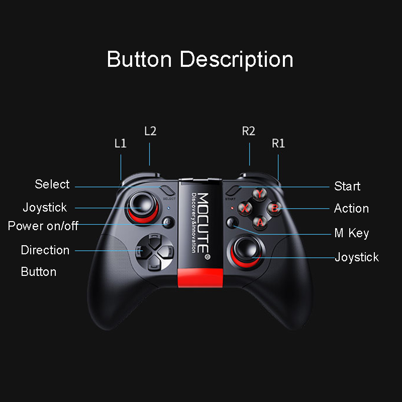 Gamepad sem fio para celular,  - Gaming Console For Smart Tv avaliação e preço