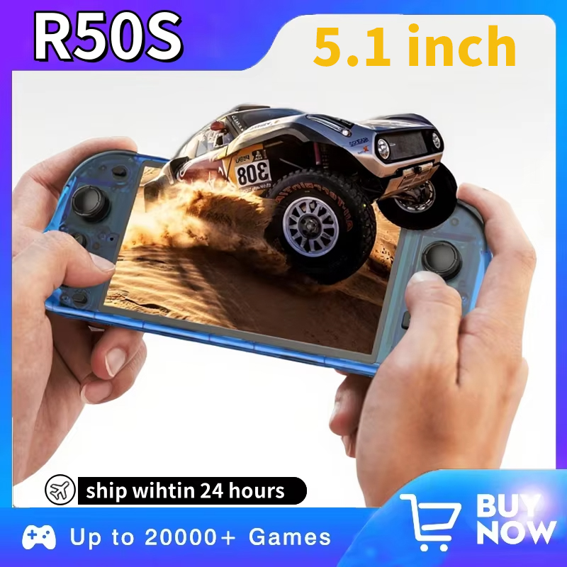 5.1 polegada novo r50s retro h - Gaming Console Emulator avaliação e preço