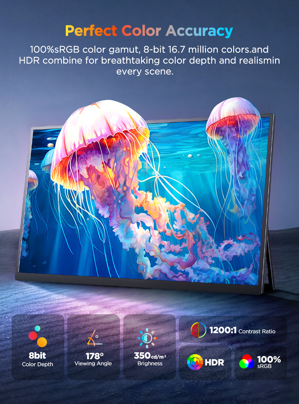 Monitor Portátil UPERFECT 4K c - Gaming Console X80 avaliação e preço