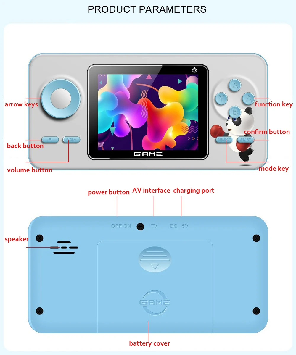 Nova Consola de Videogame Retr - Gaming Console Handheld Android avaliação e preço