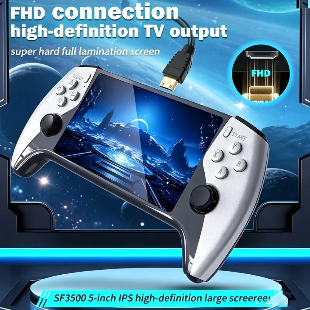 Console de jogos portátil SF35 - Gaming Console Emulator avaliação e preço